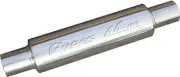 Pypes M-80 Series Muffler 3 in Round 14 in L Polished 304 Stainless Steel