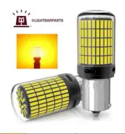 Federal Signal Code3 - Pair Of (2) LED Twist Lock Replacement Bulbs - Amber