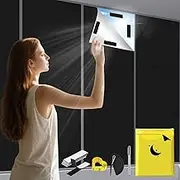 Home-X 100% Blackout Blind, 300×145cm Portable Blackout Blinds Stick on, Temporary Blackout Curtains Suitable for Cutting Any Size Shape, Blackout Window Blind No Drilling for Home Nursery Travel Car