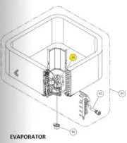 FUJITSU K9970104039 aka 9970104039 EXPANSION VALVE VAB