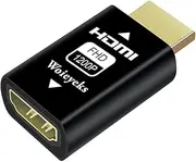 HDMI edid Emulator passthrough-1920x1200@60Hz Default Resolution-HDMI Dummy Plug Headless Ghost Display Emulator for HDMI Switches/Extender/AV Receiver/Video Splitters etc