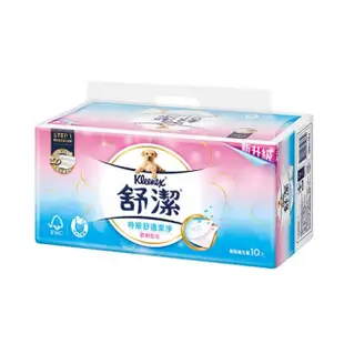 【Kleenex 舒潔】歡樂炫彩抽取衛生紙 120抽x10包x6串/箱