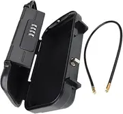 GARIOUANS Travel Money Holder Hotel Cash Box Mobile Phone Storage Box Secure Combination Lock Portable Cash Organizer