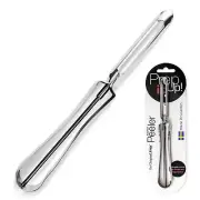 Original Jonas Vegetable Peeler | Rust Resistant Silver Peeler with Ergonomic...