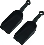Kisangel 2pcs Durable Ergonomic Plastic Trowels Comfortable Gardening Tools for Planting Shovels for Digging High Hardness Cultivator Garden Tool for Home and Outdoor Use