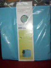 6 PACK Room Essentials™ Fabric Cube Storage Bin - LIGHT BLUE