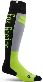 Fox Racing 180 Lean Socks Gray/Yellow