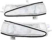 Side Mirror Indicator Light For Civic 8 Sedan 2006-2011 Hybrid Sedan FA/FD 8th Generation Rearview Mirror Turn Signal Light Flasher Lamp Dynamic Indicators(Pair)