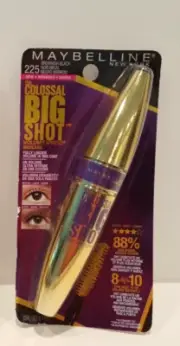 Maybelline-The Colossal Big Shot Mascara - #225 Brownish Black - NIP