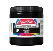 Speedball 004637 Acrylic Screen Acrylic Screen Printing Ink, 8 fl. oz., Black