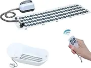 Home Surfing Massage Bath Mat, Body Bubble Bath Machine with 6 Gear Adjustment Modes, Bathtub Spa Massage Mat with Inflatable Pillow and Remote Control, for Full Body Relaxation