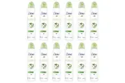 12PK Dove 127g 220ml Antiperspirant Advanced Care Go Fresh Cucumber Green Tea