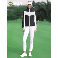 在飛比找ETMall東森購物網優惠-美國PGA 秋冬新品高爾夫服裝女士保暖外套防風防水可拆卸袖子