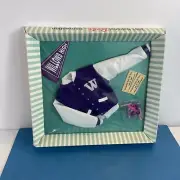Barbie National Convention Queen of the Prom Letterman Jacket Set 2001 NRFB