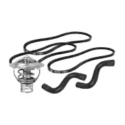 Gates Thermostat Radiator Hose Belt Kit for Nissan Navara D21 Pathfinder WD21