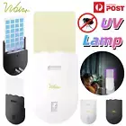 VIBIS Electric Mosquito Killer UV Lamp Insect Sticky Trap Fly Bug Zapper Light