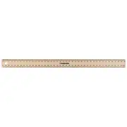 Studymate Wooden Ruler 40cm