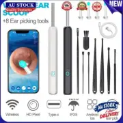 Wireless WiFi HD Ear Spoon Cleaner Otoscope Endoscope Ear Wax Remover Camera KLQ