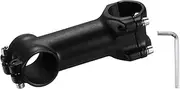 uxcell 31.8mm Bike Stem 7 Degree 90mm Aluminum Alloy Bicycle Handlebar Stem with Hex Wrench for Mountain Bike BMX MTB Cycling, Black