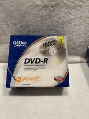 DVD-R DVD-RW CD-RW Office Depot Verbatim Imation Video Discs NEW 35 Disc Lot