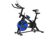 Powertrain Home Gym Flywheel Exercise Spin Bike - Blue