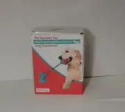 Rope Dispensing Ball with Suction Cup Pet Squeaky Toy Dog Toothbrush NEW