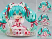 New Hatsune Miku 15th Anniversary Nendoroid Animation Figure Toy Collection