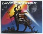 Dave Mattingly Promotional Card sheet 1994 FPG Cards