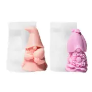 Christmas Gnome Mold Dwarf Ornament Molds Christmas Dwarf Silicone excellently
