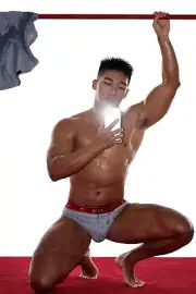 [C029] Handsome Man Cute Male Model Showing Off Body Physique Art Photography