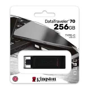 金士頓 Kingston DataTraveler 70 256G USB Type-C 隨身碟 DT70 256GB