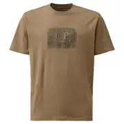 [C.P. Company] 30/1 Jersey Logo Label T-Shirt