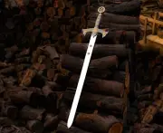 Handcrafted Templar Knights Holy Sword – Stainless Steel – Historical Display pc