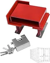 Shipping Container Lock Box Bolt On Heavy Duty Shipping Container Accessories with Padlock & 5 Keys