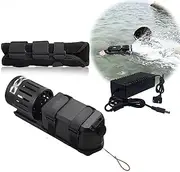 Electric Underwater Thruster, 20m Underwater Scooter, Underwater Thruster Dive Booster Handheld Diving Equipment, 50 Min, for Water Sports Swimming Pools, Diving, Snorkelling Single