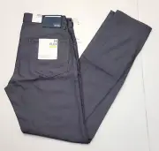 $205 New BRAX Casual Pant Men 33x34 Midnight Blue HI-FLEX Chuck Modern DIAMOND