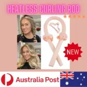 Heatless Curling Rod Silk Lazy Hair Rollers Headband Curly Hairdressing Tool