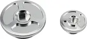 jininghaibo Motorcycle Engine Crankcase Cover Straight Screw Compatible With XR 250 400 600 XR250R XR650R CRF250R CRF450R CRF 150 230 Cap Plug(Silver)