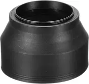 uxcell 49mm Camera Lens Hood, Rubber Collapsible Lens Protector Anti-Reflection Blocks Excess Sunlight to Reduce Lens Flare and Glare, Enhance Camera Photography and Video, Black