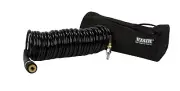 VIAIR 30 ft Extension Braided Black Coil Hose Carry Bag
