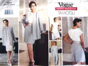 Vogue 1601 uncut pattern size 12-14-16 Tamotsu dress jacket top shorts pants