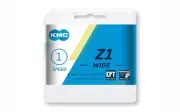 KMC Z1 Wide EPT Single Speed Chain 1/2 x 1/8 112L Snap-On Connector 8.6mm