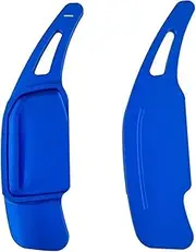 Car Steering Wheel Shift Paddles for C&itroen C4 MK3 EAT8 C5X C5 X 2021 2022 Shine Pack Plug-in-Hybrid E-EAT8 Car Steering Wheel Shifter DSG Stickers Paddle Shift HTEOPOEKFR(Blue)