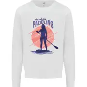 Stand Up Paddling Paddleboarding Kids Sweatshirt Jumper