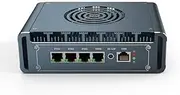 Micro Firewall Appliance, VPN, Router PC, Intel i3 300ES, 4x2.5GbE I226-V, DDR5 1*M.2,4xUSB2.0,Mini Desktop Computer Support Dual Band WiFi for Industry Business, 16GB RAM 256GB SSD