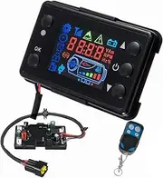AMGHCGTEEW 12V 24V Air Diesel Heater LCD Monitor Switch Remote Control Controller Board Motherboard Mainboard Truck Vehicles Van Camper(3PCS Set)