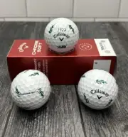 Callaway Chrome Soft Truvis Oakwood Country Club Rare New Golf Balls (3)