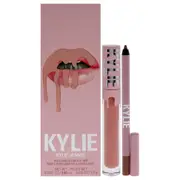 Matte Lip Kit - 700 Bare by Kylie Cosmetics for Women - 2 Pc 0.10oz Matte Liquid Lipstick, 0.039oz Lip Liner