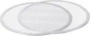 Argon Tableware 12 Inch Mesh Pizza Screens - 2 Pack - Non-Stick Metal Aluminium Pizza Trays Round Oven Cooking Baking Pan for Oven, Home, Restaurant
