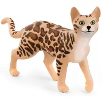 在飛比找蝦皮商城優惠-Schleich 史萊奇動物模型 孟加拉貓 SH13918